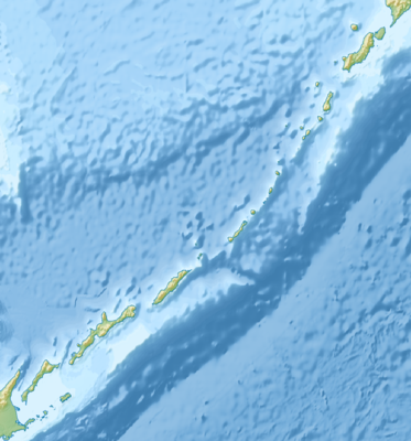 Location map Russia Kuril Islands