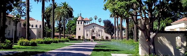 The Santa Clara Mission is at the heart of SCU's historic campus.
