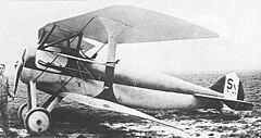 Prototyp francuskiego samolotu myśliwskiego SPAD S.XX