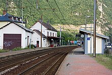 Vue des voies et quais