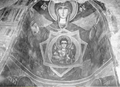 Оригиналната фреска на Богородица во апсидата