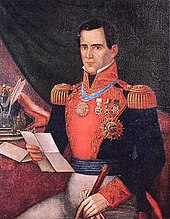 Military dictator Antonio Lopez de Santa Anna wearing a Mexican military uniform Santaanna1.JPG