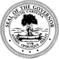 Seal of the governor of South Carolina