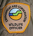 Shoulder patch DEC Wildlife Officer Coat IV-2009.