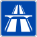 Singapore road sign - Informatory - Expressway begins - Type II.svg