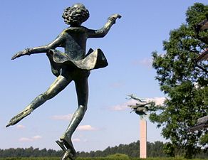 Carl Milles "Skridskoprinsessan"