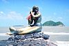Songkhla mermaid statue