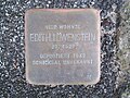 der Stolperstein für Edith Löwenstein