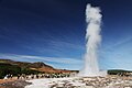 Strokkur við Geysis.