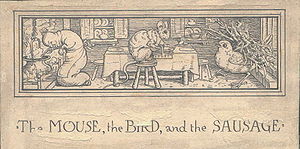 English: Illustration of "The Mouse the B...
