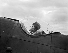 Navigator position The navigator of a No. 125 Squadron Bristol Beaufighter MK VIF settles into his position, ready for another night patrol from Exeter, 14 September 1943. CH11182.jpg