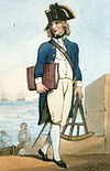 18th-century British midshipman