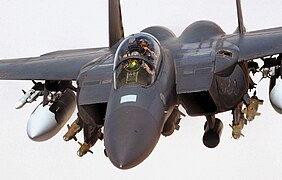 F-15E: Mit Conformal Fuel Tanks und Außenlasten