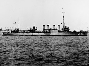 USS Childs (DD-241) на ходу 4 июня 1927 года (NH 55159) .jpg