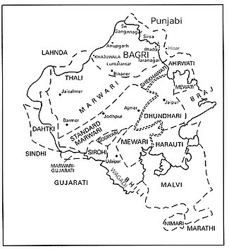 Rajasthani language speakers in India