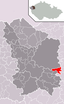 Localização de Valeč