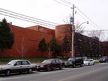 Ecole secondaire catholique Saint-Frere-Andre in Toronto is one of many publicly-funded French Catholic schools in the province of Ontario. West Toronto Collegiate.jpg