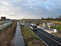 Busbaan in gebruik