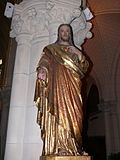 Statue du Sacré-Cœur de Jésus.