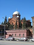 Административные здания с церковью св. Александра Невского