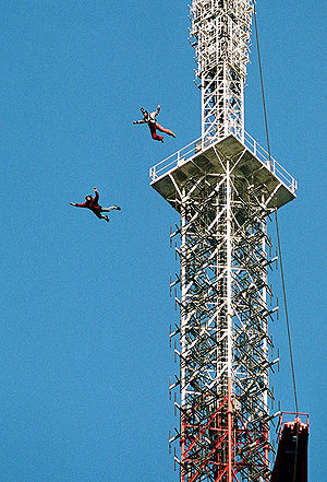 BASE Jump from an Antenna