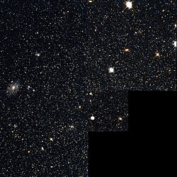 גלקסיית אנדרומדה I בצילום של טלסקופ החלל האבל