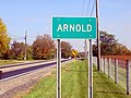 Arnold, Ohio signage