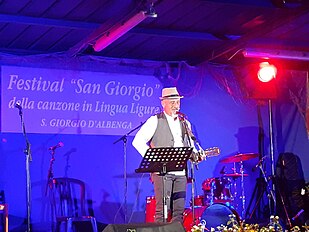 Attilio Valeri, ezibisiùn au Festival de San Zorzu 2023, seâ finâle, categurìa sulisti