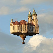 22/10: Catedral volant, montgolfier exhibit entre Suïssa i Àustria durant una jornada internacional, reproduint l'abadia de Sankt Gallen.