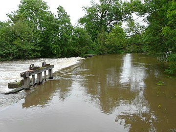 Wehr bei Feuillade