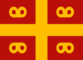 Byzantine flag as shown on some portolan charts[57]