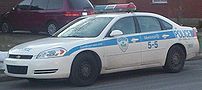 2007 Chevrolet Impala Police Car (Montreal).