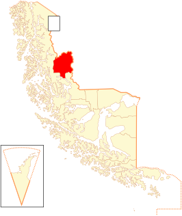 Kaart van Torres del Paine