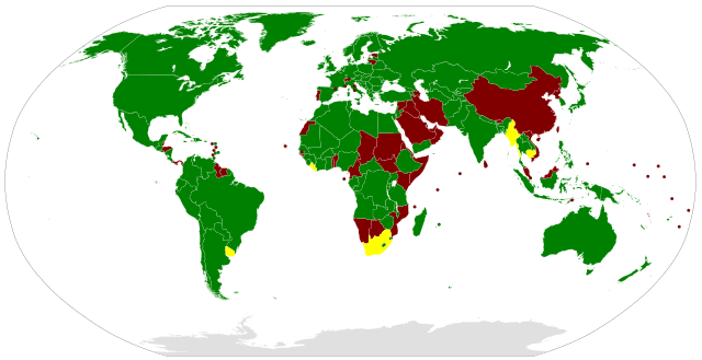 Membership of the Convention on the Political Rights of Women