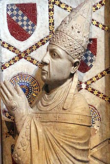 Papež Bonifác IX. za jehož pontifikátu se konal Svatý rok 1390