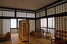 Shōji in a 1600s Dutch-Japanese interior