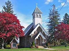 L'église de Downer.