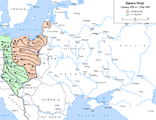 Soviet advances from 1 January 1945 to 11 May 1945:
to 30 March 1945
to 11 May 1945 Eastern Front 1945-01 to 1945-05.png