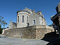 Vue du chœur et des sacristies par le sud-ouest.