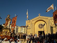 Feast of Saint Anne in Marsaskala Parish Church [fr], Marsaskala, Malta Feast of Saint Anne in Marsaskala Malta.jpg