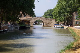 Canal du Midi bij het gehucht Le Somail