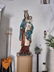 Gêxa de Santa Marìa du Sucursu (Villanöva), Stàttua da Madonna cu-u Bambin