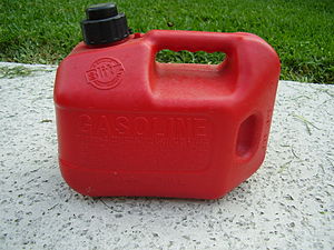 Container of Gasoline