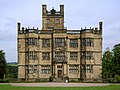 Gawthorpe hall, Padiham seen from the south east