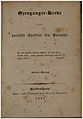 Gjenganger-Breve af Henrik Hertz fra 1831