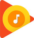 Description de l'image Google Play Music icon (2016-2020).svg.