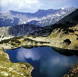 View of the Pirin National Park.