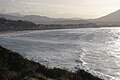 La plage vue des Deux Jumeaux.