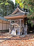 春日造の佐具叡神社社殿