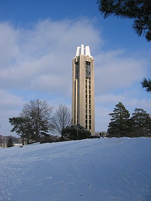 Memorial Campanile, the University of Kansas, ...